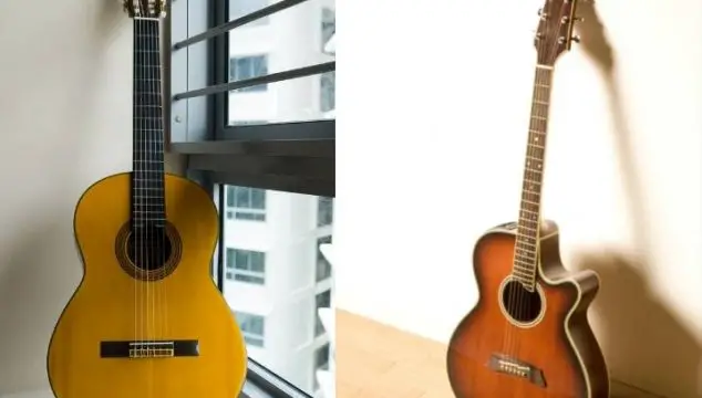guitar classical vs acoustic
