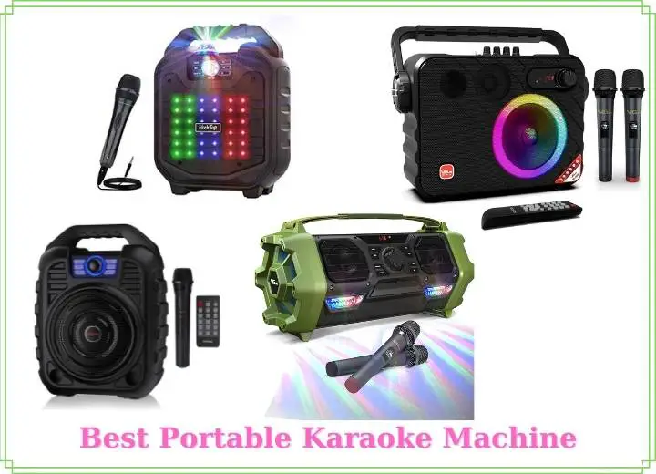 best portable karaoke machine with wireless microphone