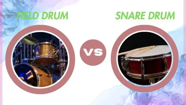 field drum vs snare drum