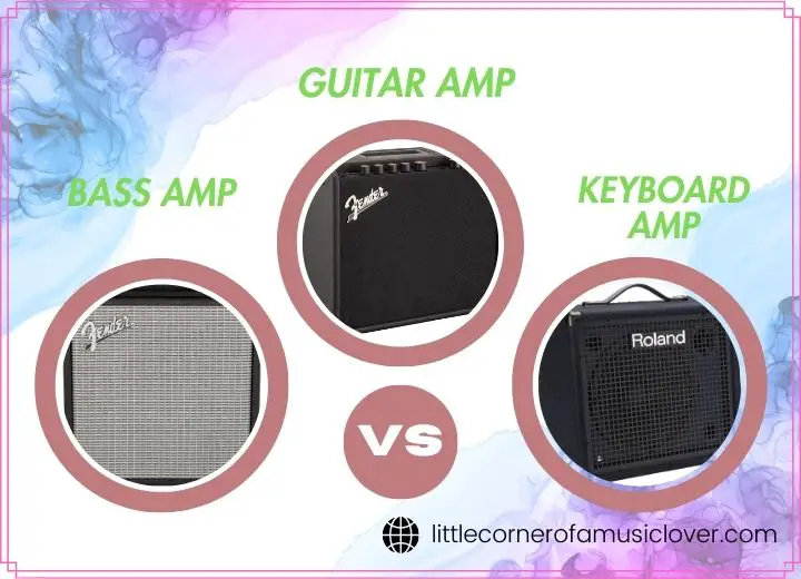 Bass Amp vs. Keyboard Amp Vs. Guitar Amp - All Differences Explained 